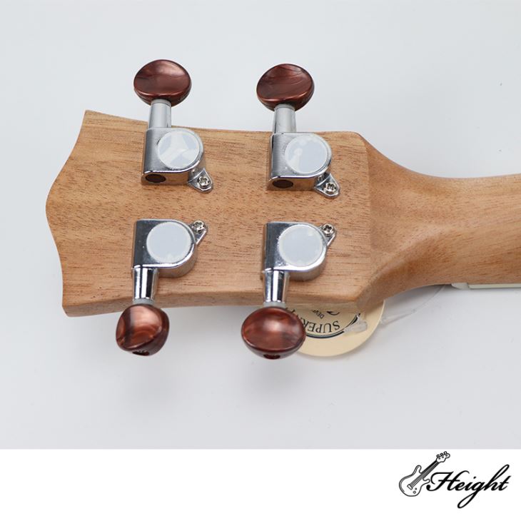 Mahogany Wood Small Guitar Hawaii 4 Stringed Instrument