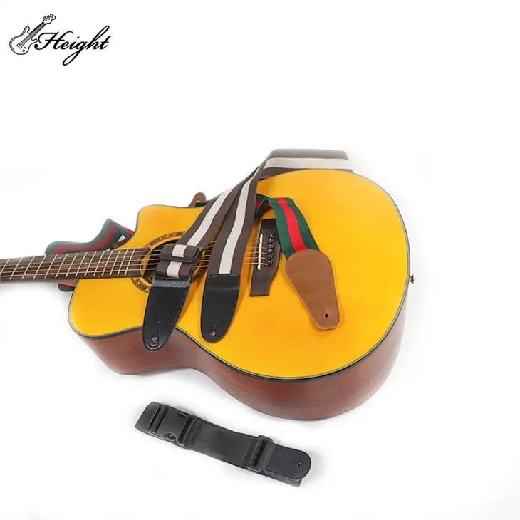 Basic Adjustable PU Leather Guitar Strap