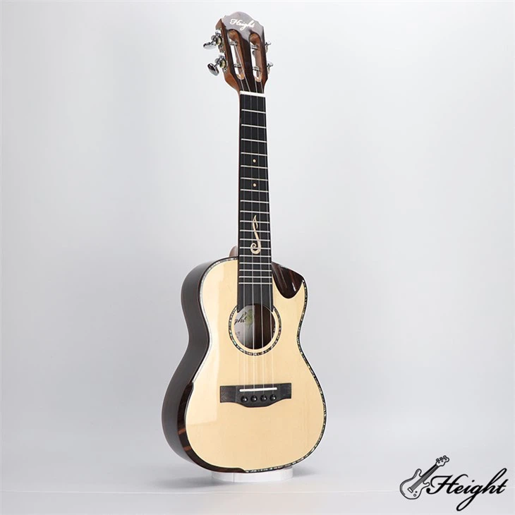 Hot Sale Solid Spruce Wooden Ukulele